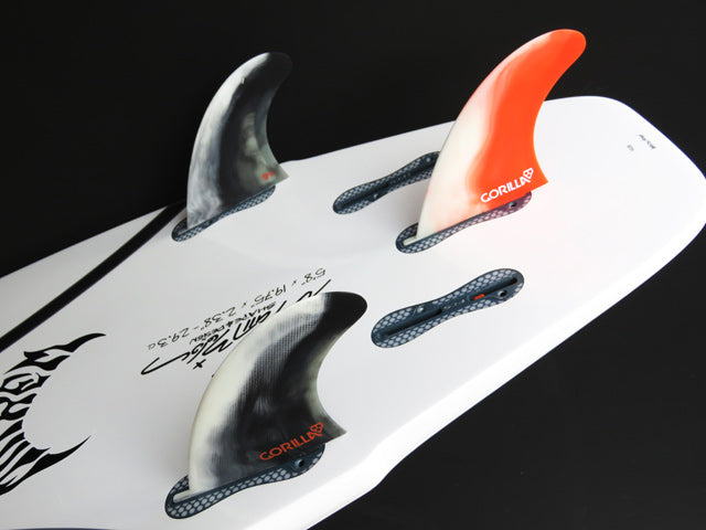 GORILLA』FIN [CORE RANGE FINS] TRIフィンセット Sサイズ – Luvsurf