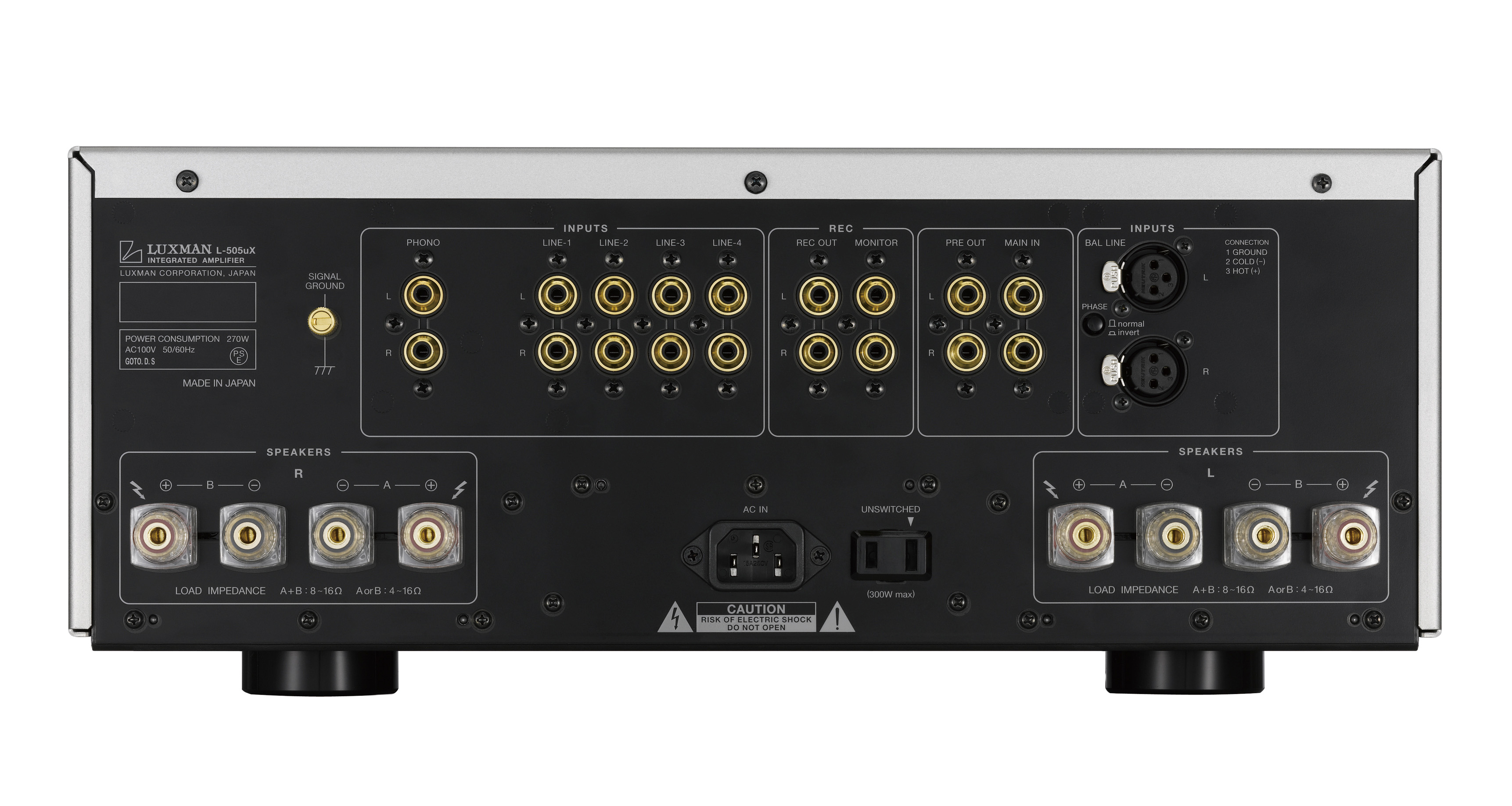 L-505uX｜製品情報｜ラックスマン株式会社 - LUXMAN