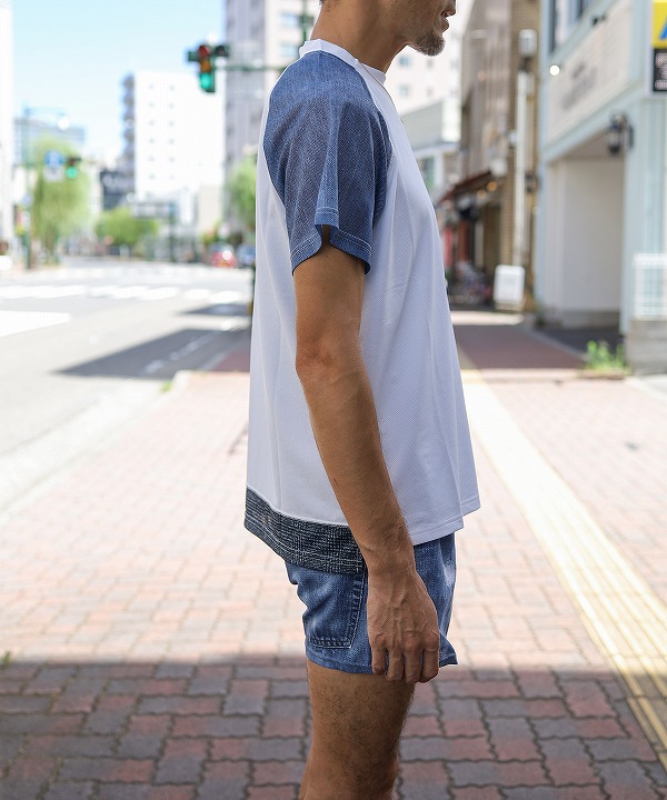 マウンテンマーシャルアーツ×リョウゲン/MMA×RYOGEN Mesh Raglan Tee