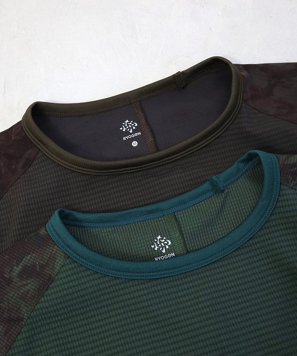 リョウゲン/RYOGEN DEAD LEAF FRENCH SLEEVE TEE（全2色）[トップス