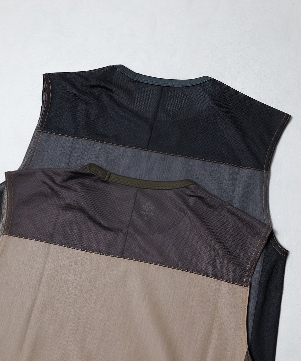 リョウゲン/RYOGEN DENIM FRENCH SLEEVE TEE[トップス(タンクトップ