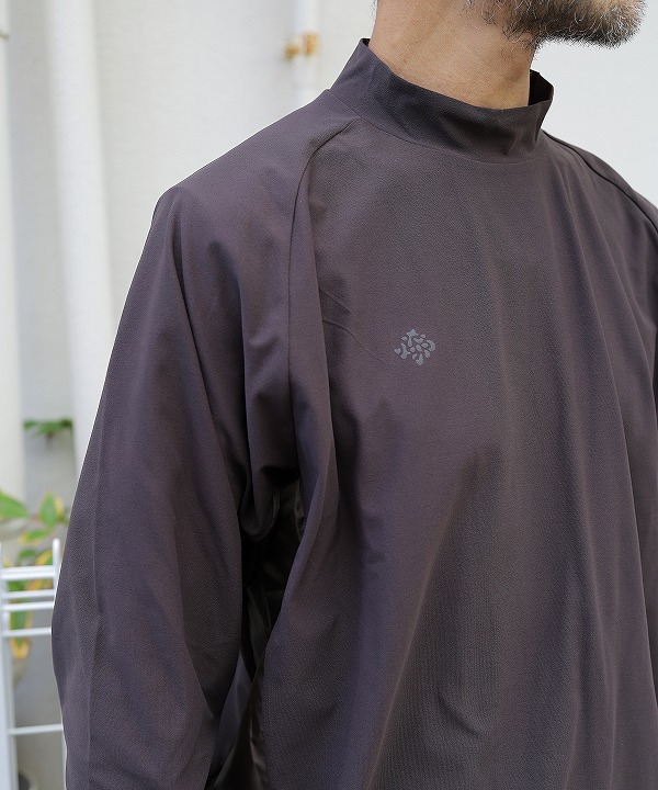 リョウゲン/RYOGEN ODD MOCK NECK L/S TEE (全3色)[カットソー・T