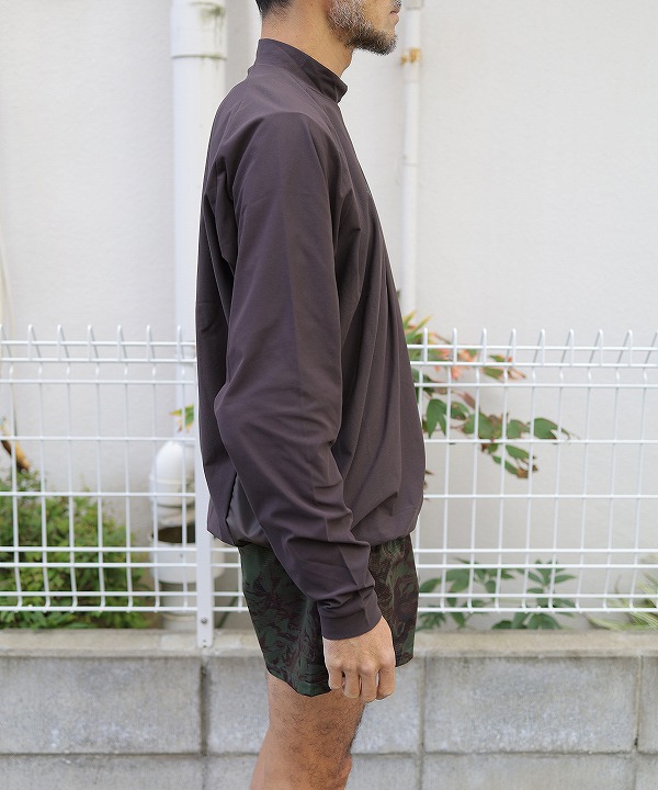 リョウゲン/RYOGEN ODD MOCK NECK L/S TEE (全3色)[カットソー・T