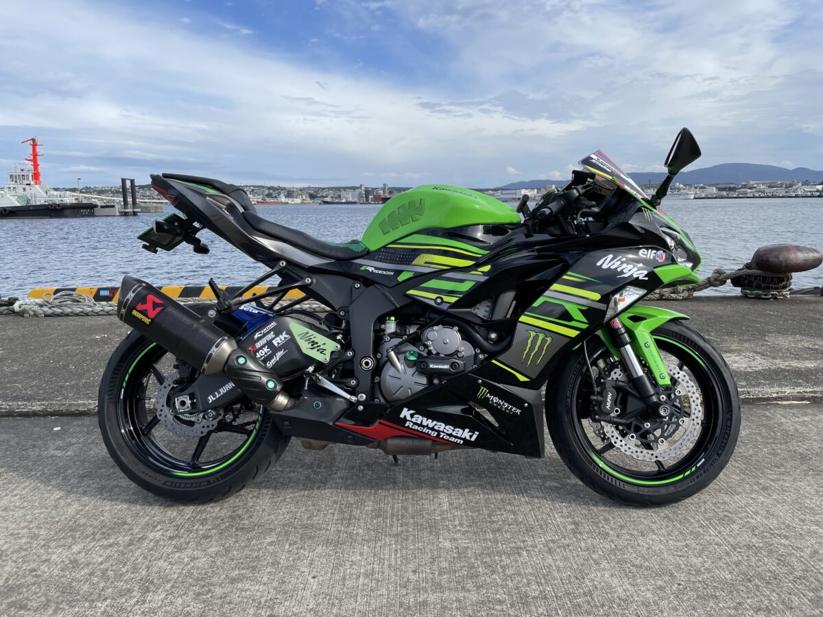 とにかく見た目がお気に入り ツーリングの相棒ZX-6R【みんなのバイク