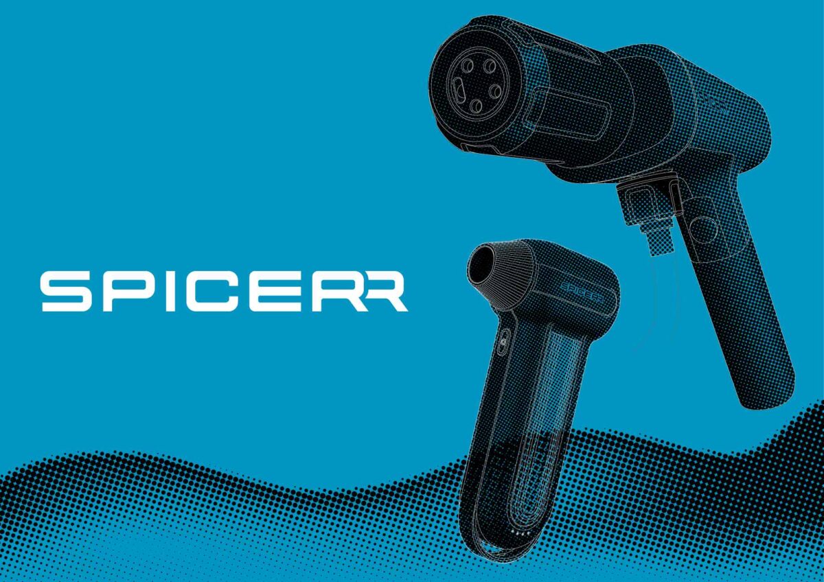 SPICERR「ポケッタブル高圧洗浄機」が家電賞3冠！ 手のひらサイズで