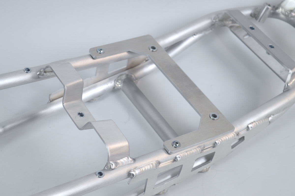 Rear subframe with battery holder | Motoforza