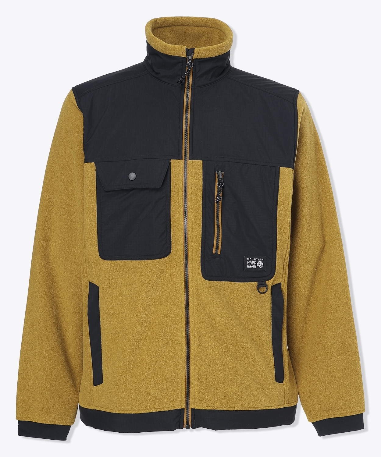 ファーストトラックスフリースフルジップジャケット(S Olive Gold