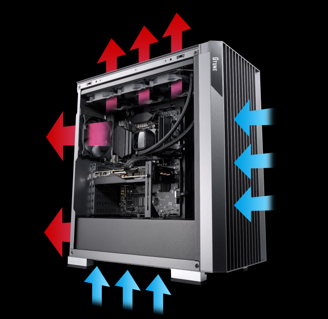 G TUNE FZ-I9G80│デスクトップパソコンの通販ショップ マウス