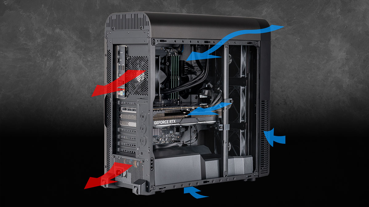 クリエイター向けデスクトップPC フルタワーケース DAIV FXシリーズ