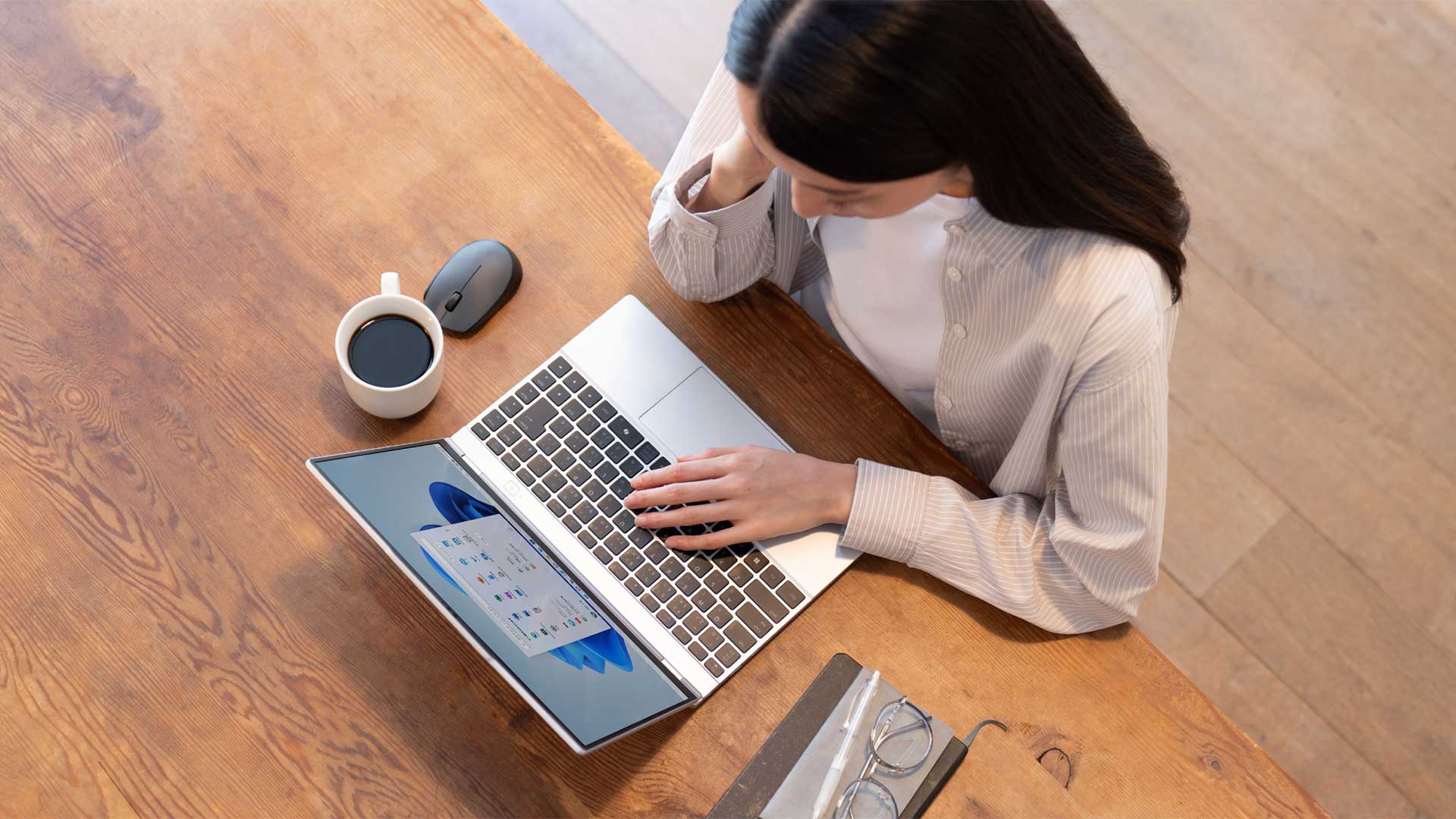 DAIV ノートPC mouth シルバー 日本語キーボード ハイスペックを