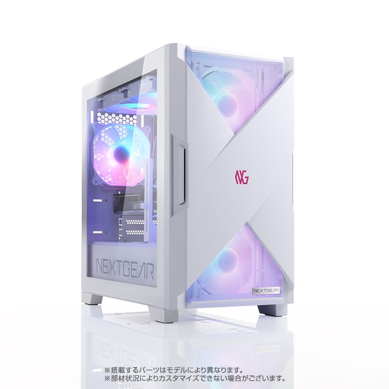 NEXTGEAR JG-A7A7X(ホワイト)│デスクトップパソコンの通販ショップ