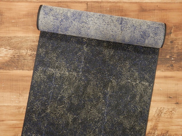 誉田屋源兵衛 絹麻世妙 「二人静」 大麻布 単衣 袷 福岡市南区の呉服店