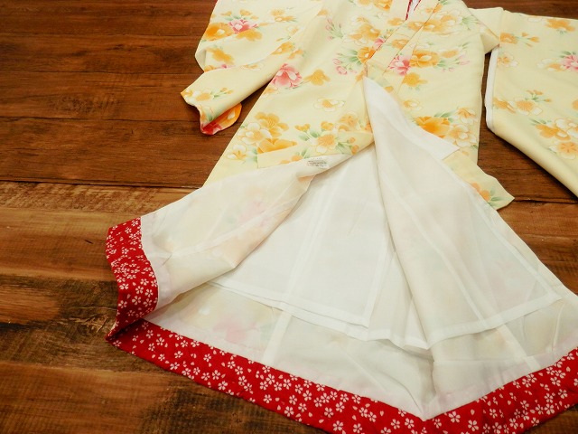 七五三 三つ身着物 長襦袢セット 3歳用 5歳用 七五三着物 女の子着物