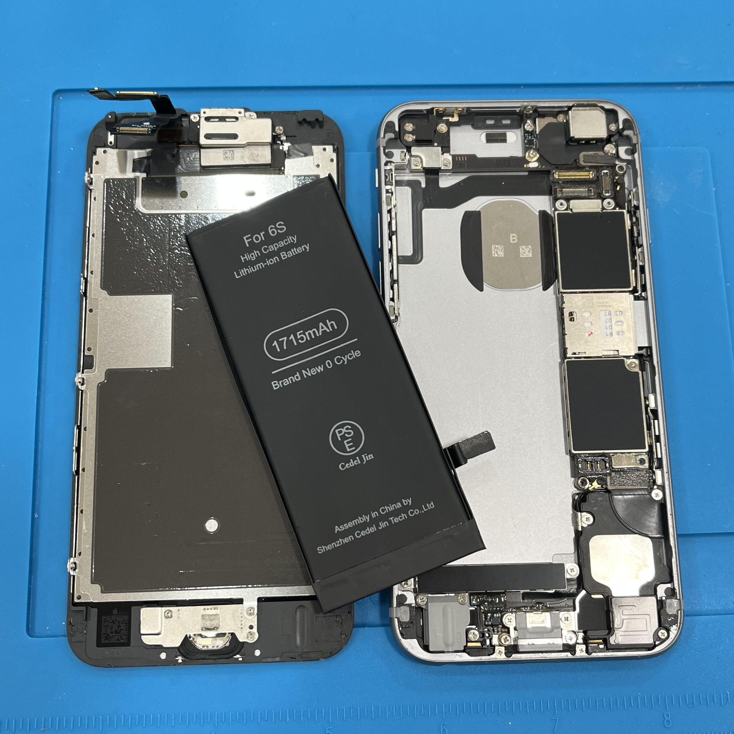 増量バッテリーで長持ち♪【iPhone6sバッテリー交換】-モバイアス