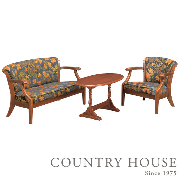 受注生産】カントリーハウス 日本製 2Pソファ 2人掛け【布地Aランク