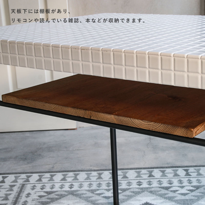 m*様 アイアン家具造作店舗什器棚タイルおしゃれ 棚