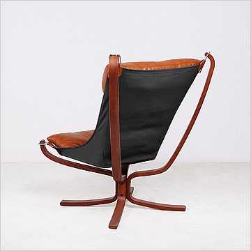 Falcon Chair with Wood Frame | Sigurd Ressell | Vatne Mobler