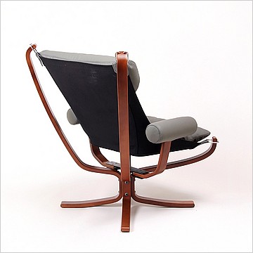 Falcon Chair with Wood Frame | Sigurd Ressell | Vatne Mobler