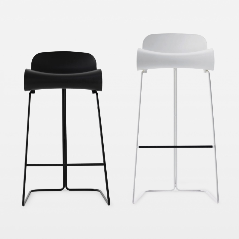 BCN Sled base Stool | Shop Kristalia at Modern Loft