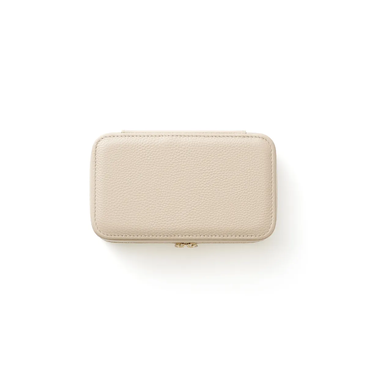 レザージュエリーケース | 本革 | 旅行用コンパクト収納