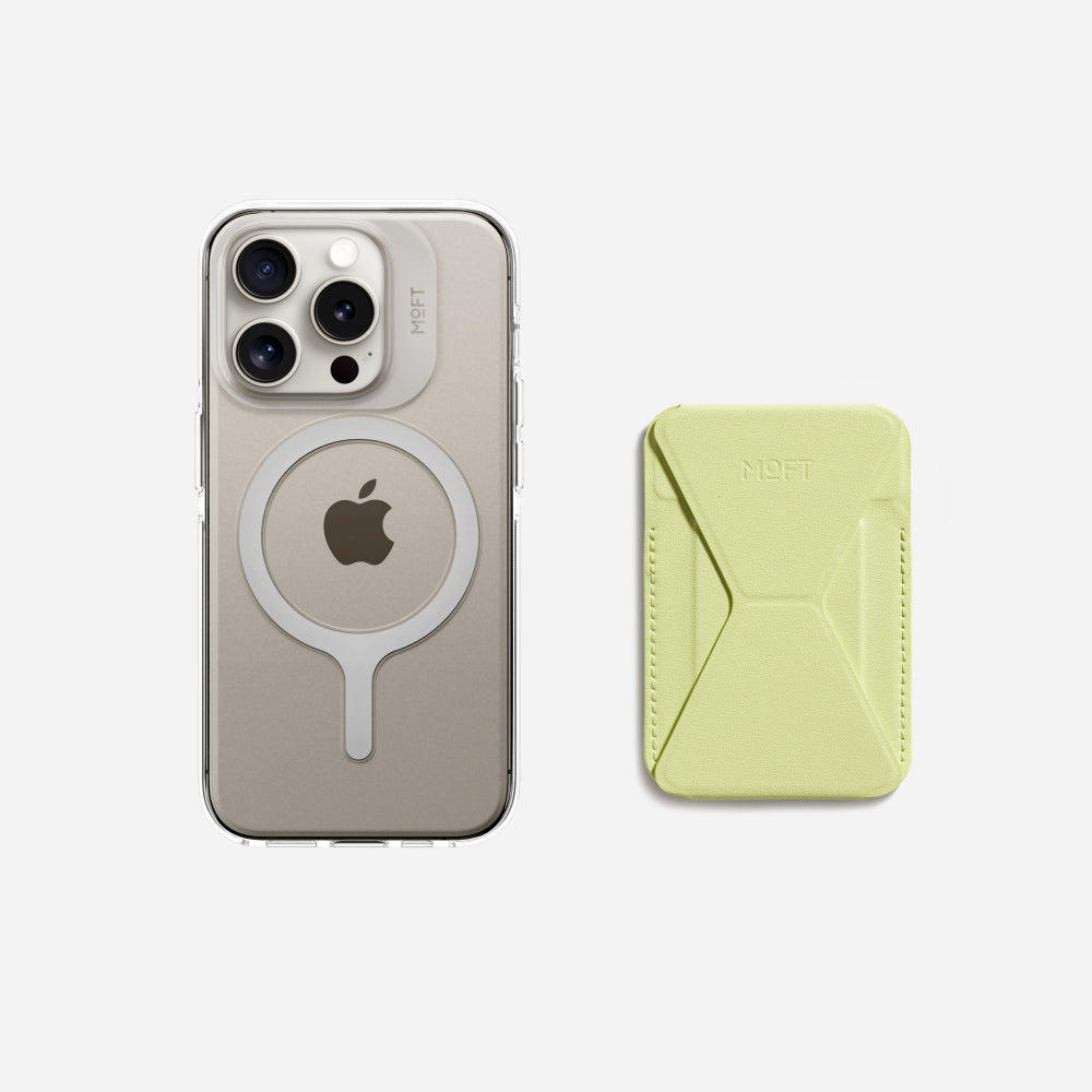 iPhone 15シリーズ MagSafe対応クリアケース&スタンドセット – MOFT Japan
