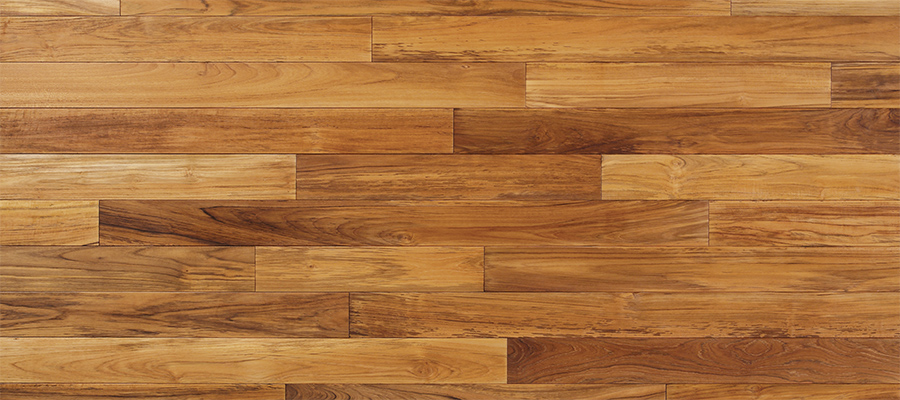 チーク 無垢フローリング 90mm巾 ｜マルホン