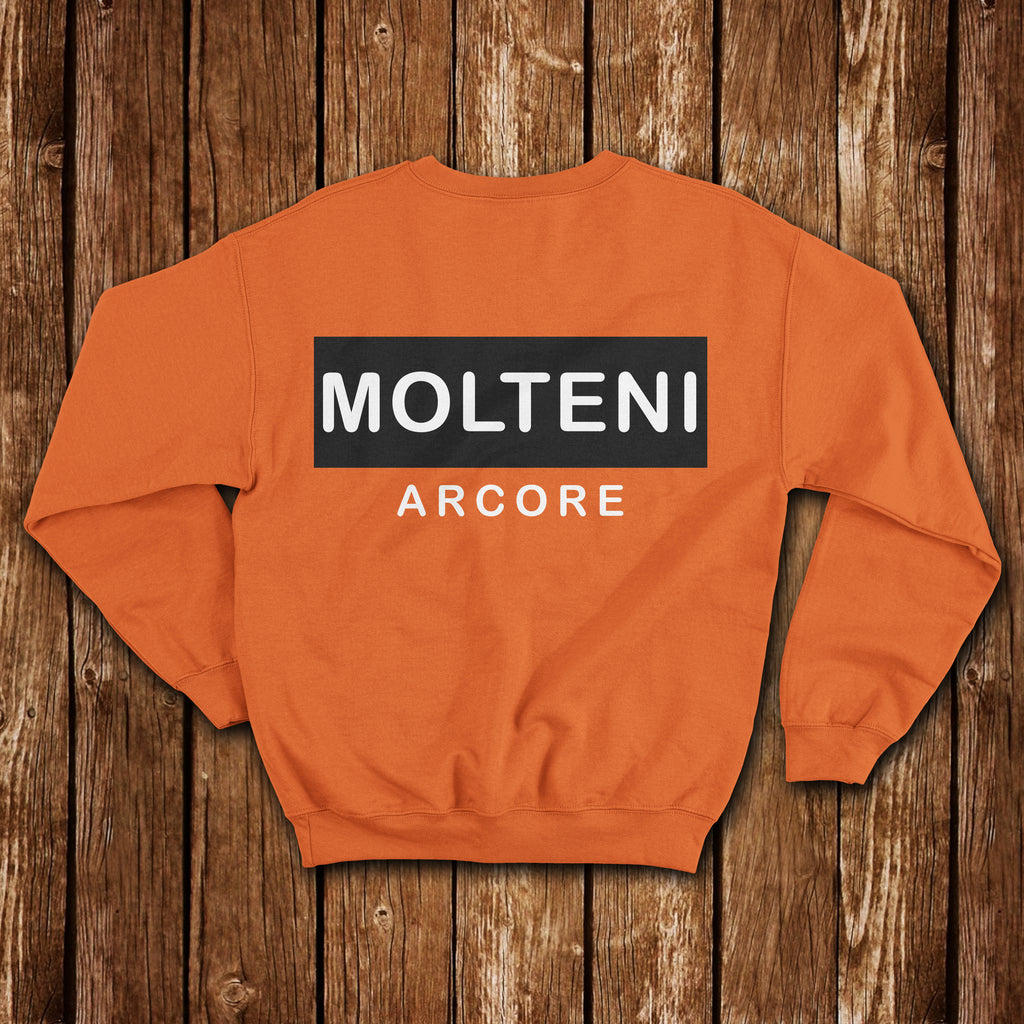 MOLTENI ARCORE ORANGE CLASSIC SWEATSHIRT – MOLTENI CYCLING
