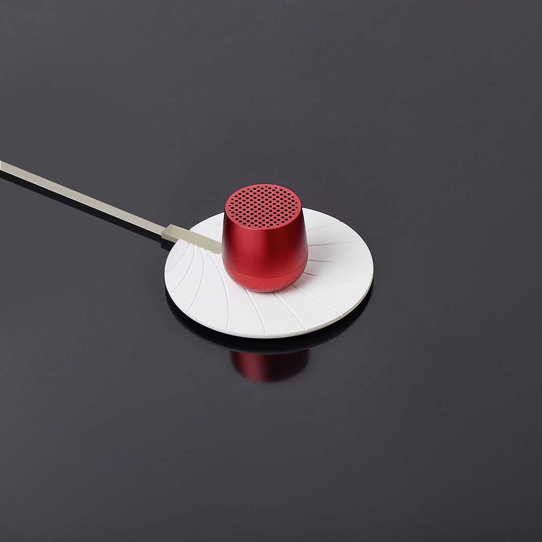 Lexon Mino＋ ワイヤレススピーカー ダークレッド(ダークレッド)：テック