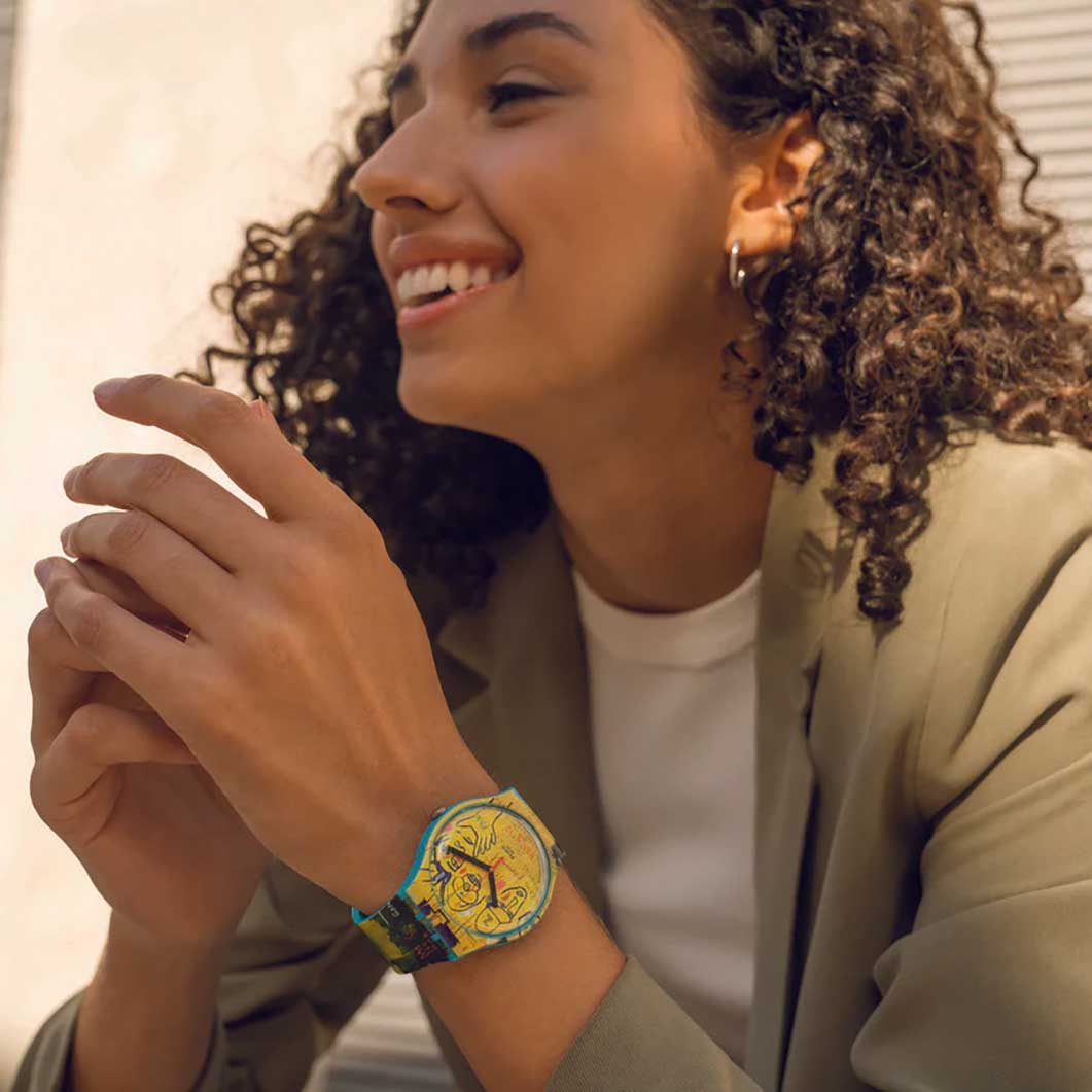 Swatch ウォッチ バスキア／Hollywood Africans((41mm)バスキア