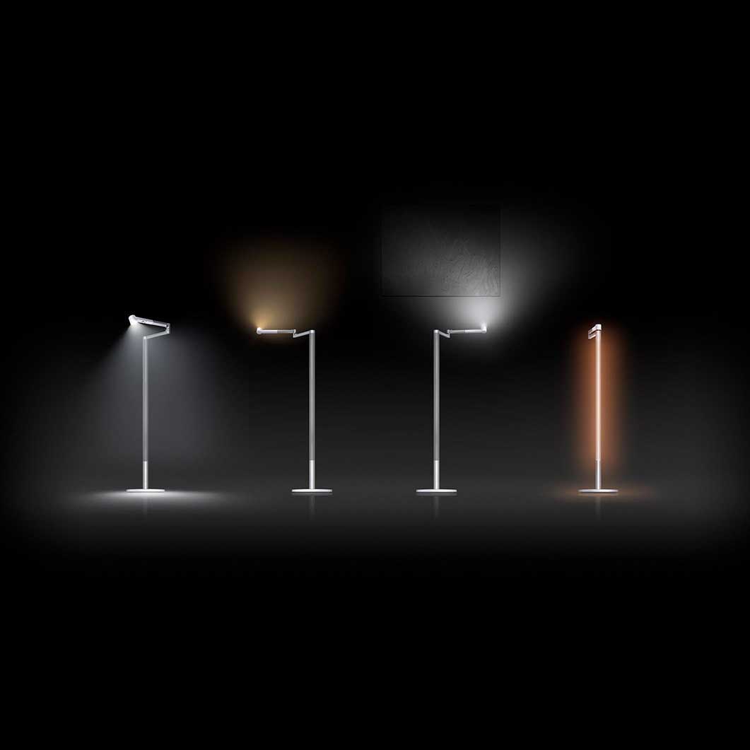 Dyson Solarcycle Morph（TM）フロアライト（ブラック／ブラック