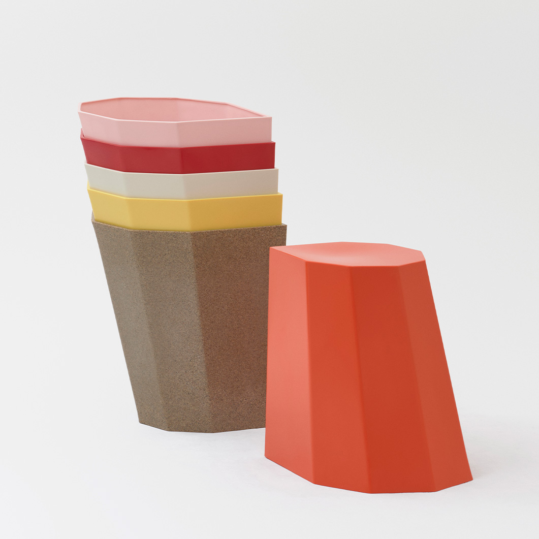 Arnold Circus スツール イエロー(イエロー)：ホーム