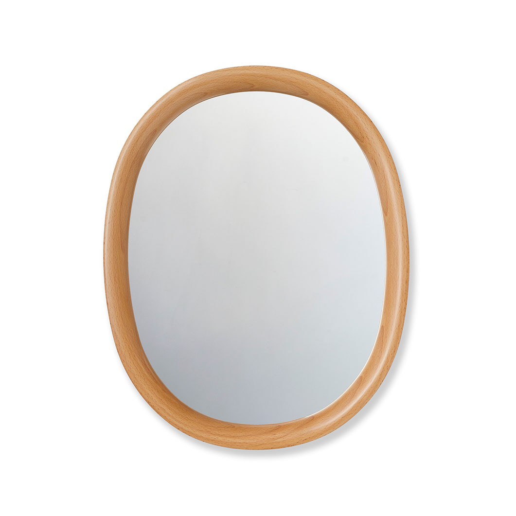 柳 宗理 曲木鏡 小判小 木地色(曲木鏡 小判小 木地色)：ホーム