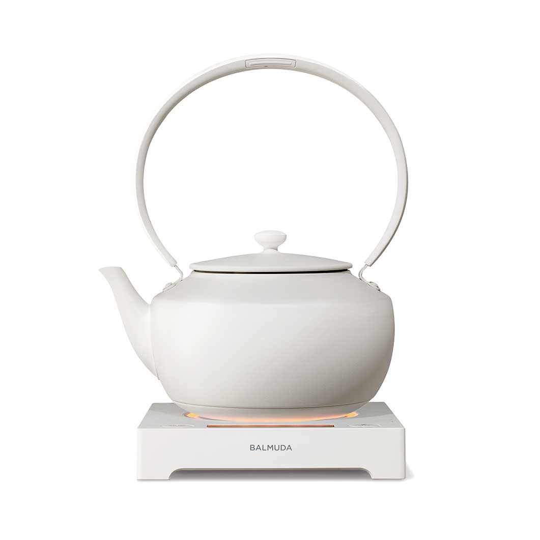 BALMUDA Moon Kettle ホワイト(ホワイト)：ホーム