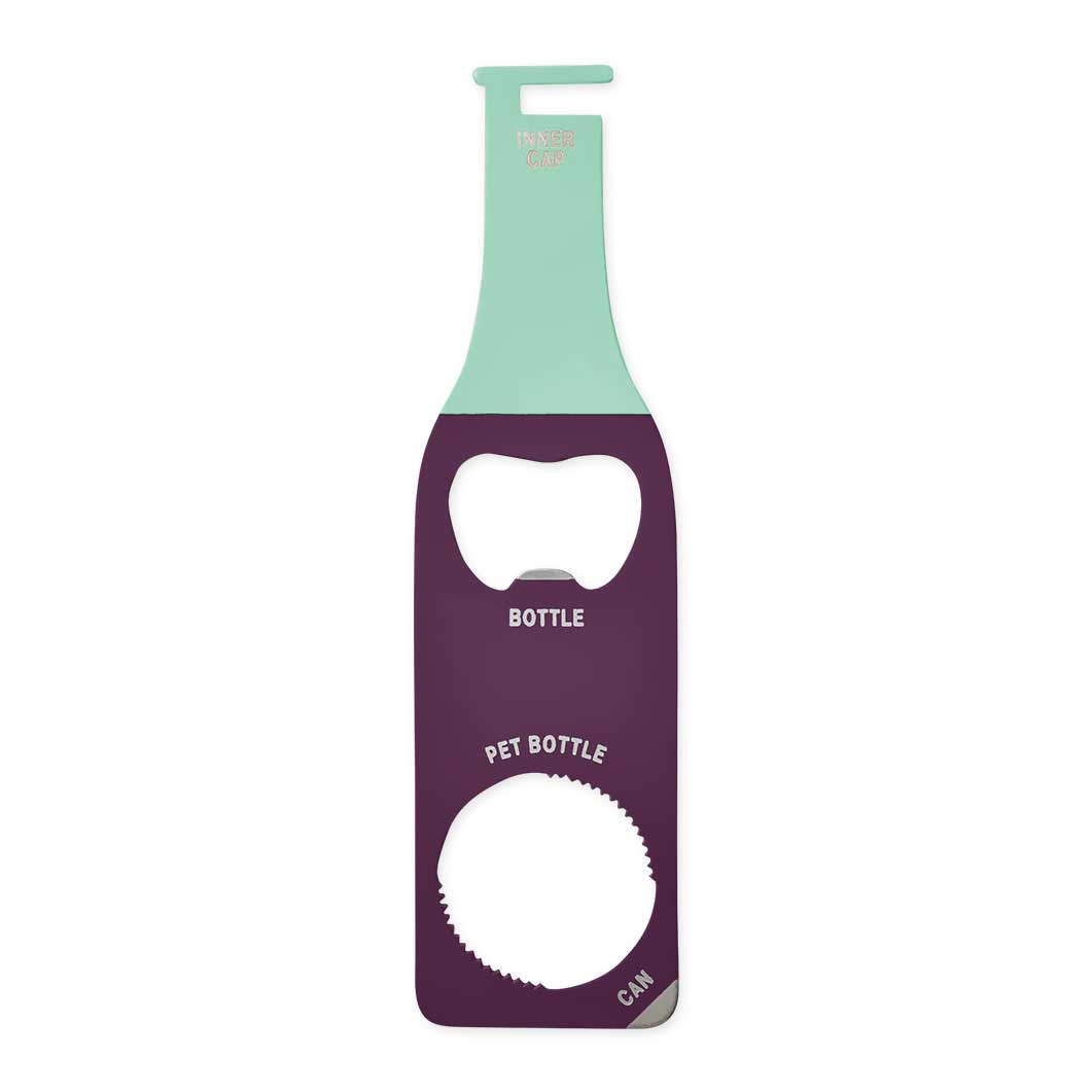 マルチオープナー グリーンパープル(グリーンパープル)：キッチン