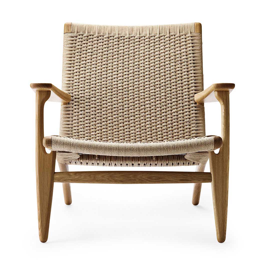 CH25 ラウンジチェア オーク／オイル仕上げ(オーク／オイル仕上げ)：ホーム