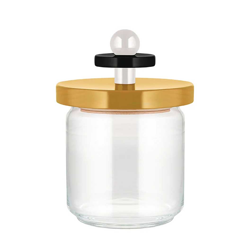 エットレ・ソットサス Twergi グラスキャニスター 750ml from ALESSI