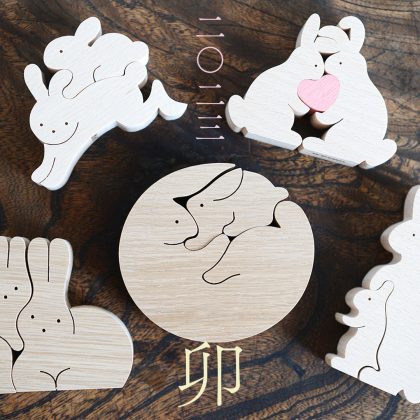 小黒三郎組み木の五月人形「楕円武者三段飾り」在庫あります。2022年4