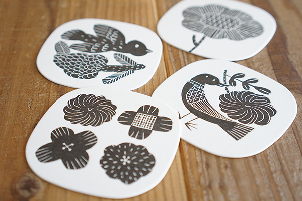 鹿児島睦 コースター｜和食器の通販 monsen