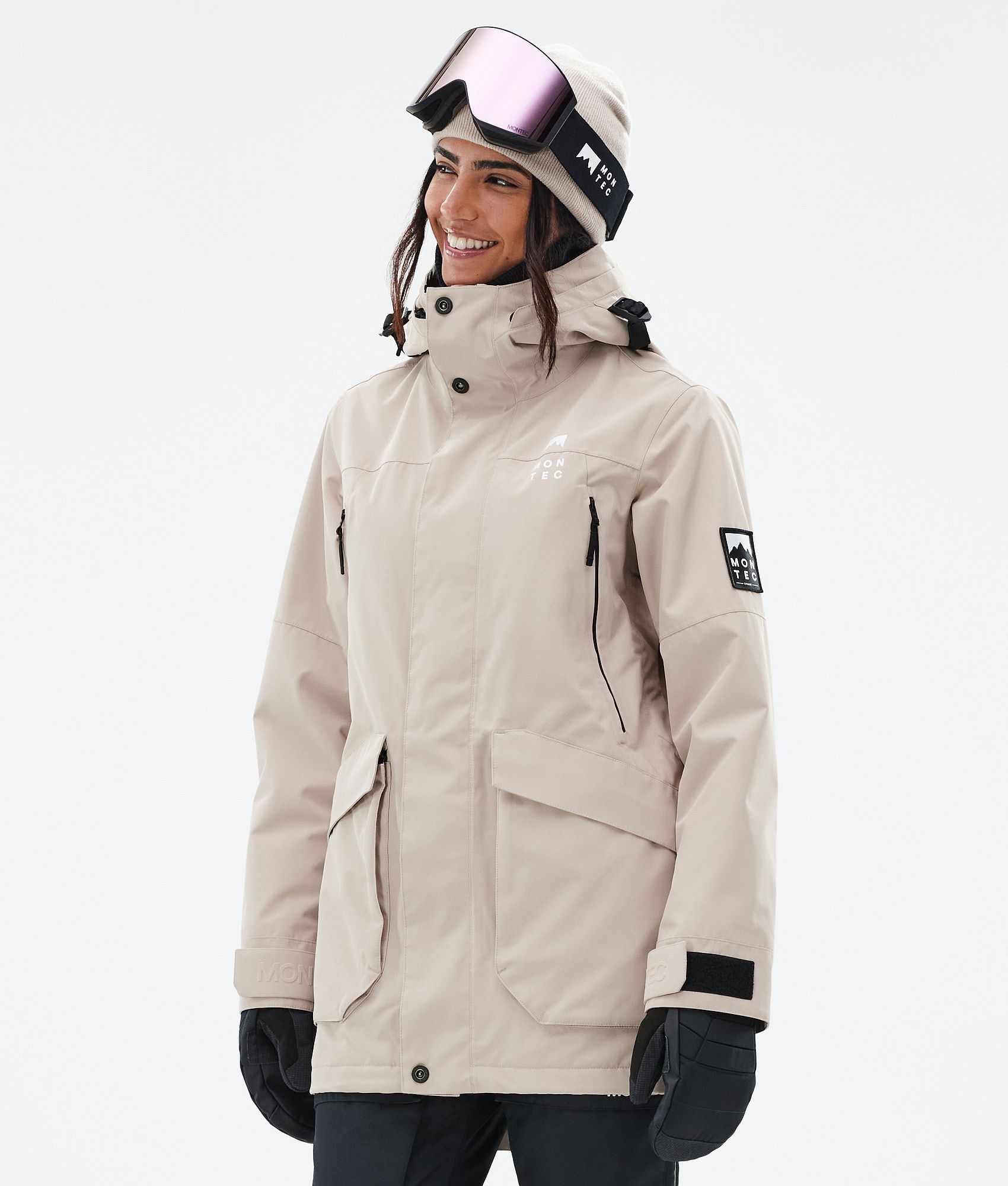 Montec Virago W Snowboard Jacket Women Sand | Montecwear.com