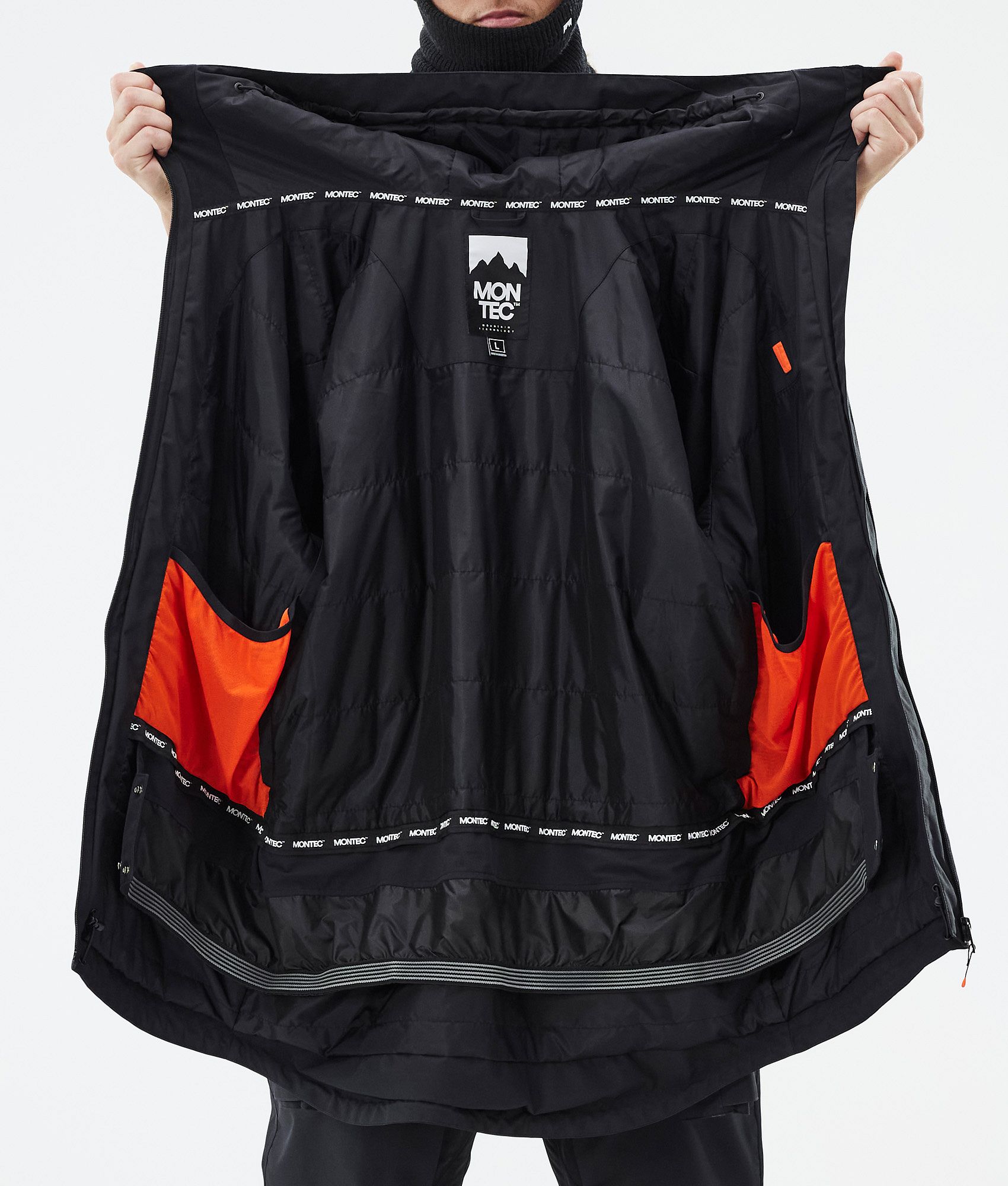 Montec Arch Ski Jacket Men Black | Montecwear.com