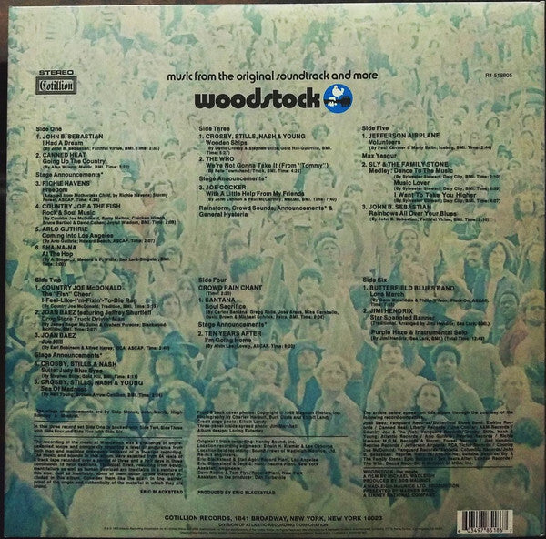 Woodstock - 3LP Music From The Original Soundtrack And More
