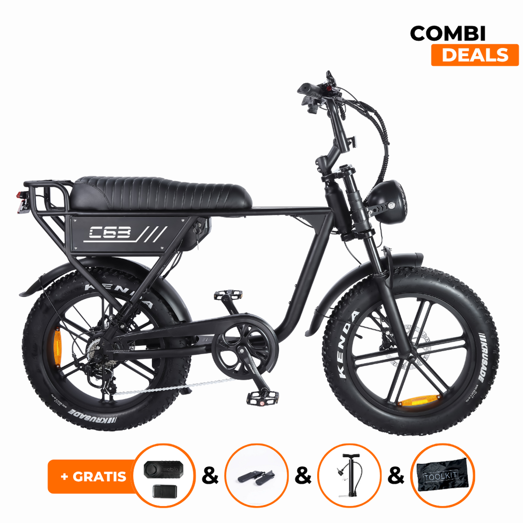 OuxiC63FatbikeZwartHydraulisch