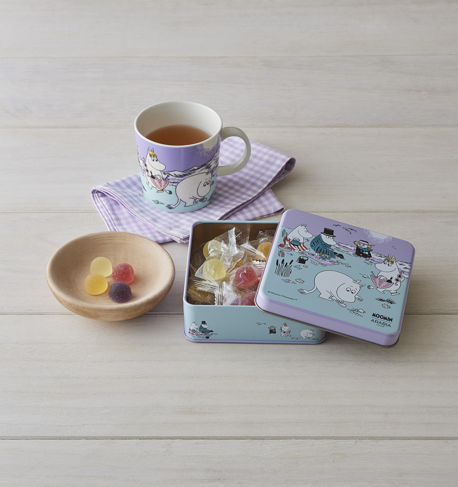 ムーミン アラビア ビーチデイ 2025 サマー 果汁入りゼリー | ムーミン