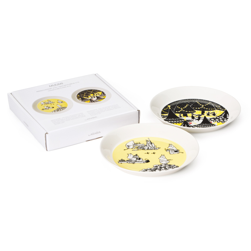 ムーミン コレクターズ プレートセット イエロー&フレー | ムーミン