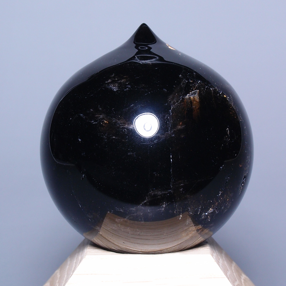 YSH006 山梨県黒平産黒水晶如意宝珠 － 水晶天然石専門店 MoonMadness