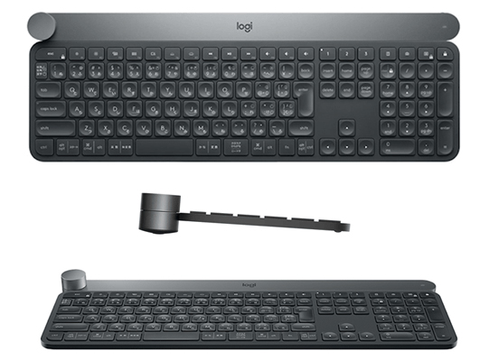 ロジクール、クリエイティブ入力ダイヤル「CROWN」を搭載した