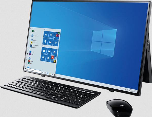 NEC、カフェボードデザインの一体型パソコン「LAVIE Home All-in-one