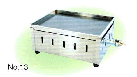 業務用 卓上 鉄板焼き器 No.13 横幅410x奥行310x高さ180mm : MDS01