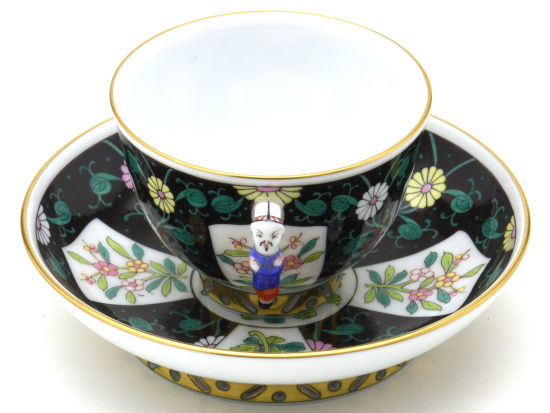 60%Off】ヘレンド(Herend) デミタスコーヒーカップ(100cc)&ソーサー