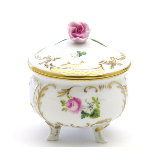 ヘレンド(Herend) ウィーンの薔薇・シンプル(06040/VRHS) 脚付き小物